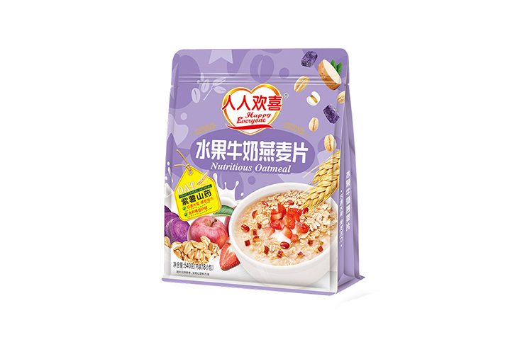 HAPPY EVERYONE FRUIT MILK OATMEAL PURPLE SWEET POTATO & CHINESE YAM 540G